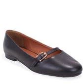 Dagoster DZA07-108526454 Siyah Günlük Babet Kadın Ayakkabı thumbnail 1