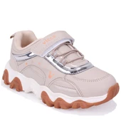 Vicco Dream 346F25K210 Bej Ortopedik Günlük Kız Çocuk Spor Ayakkabı thumbnail 1