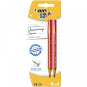 Bic Kids Evolution Üçgen Jumbo Kurşun Kalem 2li Blister thumbnail 3