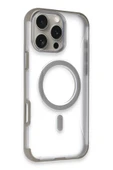 iPhone 14 Pro Max Hilton Magsafe Kapak - Titan Gri thumbnail 1