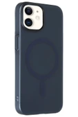 iPhone 11 Tuna PC Slim Magsafe Kapak - Lacivert thumbnail 1