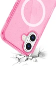 Apple iPhone 16 Star Magsafe Kapak - Pembe thumbnail 7