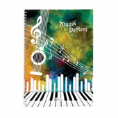 Keskin Color Spiralli Müzik Defteri A4 40 Yaprak 290300-99 thumbnail 3