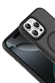 Apple iPhone 16 Pro Max Megane Magsafe Kapak - Siyah thumbnail 2