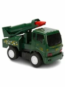 Birlik Oyuncak Şehrin Askeri Araçları Pilli Sürtmeli Işıklı Haki thumbnail 1