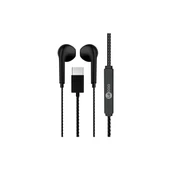 Lenovo Lecoo EH104 Kablolu Type-C Kulak İçi Kulaklık Siyah thumbnail 1