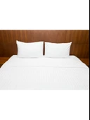 Çift Kişilik Çizgili Pamuk Saten Nevresim | 220x230 | King Size | Mix & Match | Otel Serisi thumbnail 9