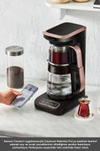 Çaysever Robotea Pro Connect 4 in 1 Konuşan Cam Çay Makinesi Rosegold - 7