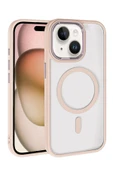 Apple iPhone 14 Terea Magsafe Kapak - Pembe thumbnail 1