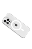 Apple iPhone 16 Pro Max PC Blank Magsafe Kapak - Şeffaf thumbnail 6
