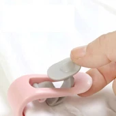 4 Adet Mandallı İğnesiz Yorgan Kılıfı Nevresim Sabitleme Klips Takımı thumbnail 4