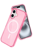 Apple iPhone 16 Star Magsafe Kapak - Pembe thumbnail 1