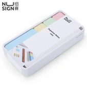 Deli Nusign Stıcky Notes Plastik Yapışkanlı Not Kağıdı Seti 4 Renk Ns-116 thumbnail 1