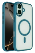 Apple iPhone 17 Terea Magsafe Kapak - Açık Mavi thumbnail 5