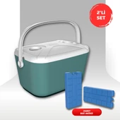 Buzluk Termos  Set-30 Lt Buzzy Buzluk Termos (1178 Cooler Box)+ 2 Adet K-250 Buz Aküsü thumbnail 1