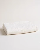 %100 Pamuk | Velune Banyo Havlusu | Kırık Beyaz | 80x160 | Otel Serisi thumbnail 1