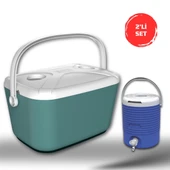 Buzluk Termos  Set-30 Lt Buzzy Buzluk Termos (1178 Cooler Box)+ +6.5 Lt Erciyes Piknik Termos (1403 Cooler Jug) thumbnail 1