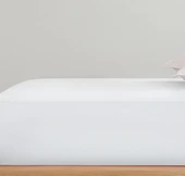 Lumira Tek Kişilik Pamuk Saten Düz Çarşaf | 220x300 cm |  Mix & Match | Otel Serisi thumbnail 5