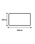 %100 Pamuk | Velune Banyo Havlusu | Kırık Beyaz | 80x160 | Otel Serisi thumbnail 3