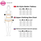 ZANESSI 74871 Süper Ekstra Battal Kadın Pamuklu Pantolon – Yüksek Bel, Toparlayıcı, Lastikli Boru Paça thumbnail 5