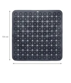 Kare Vantuzlu Banyo Kaydırmaz Paspas- Tırtıklı Ayak Duş Matı Silikon Masaj Pedi thumbnail 4