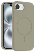 iPhone 16E Kılıf Jully Magsafe Kapak - Çöl Titanyum thumbnail 4