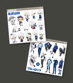 Nagi Seishiro-BlueLock-parlak kağıt -2li sticker set-telefon süsleme Blue Lock etiket - 2
