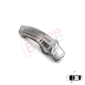 Ford Focus 2007-2020 Mondeo MK4 2007-2015 8M5113B383AA İçin Sol Yan Ayna Sinyali Beyaz thumbnail 4