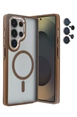 Samsung Galaxy S25 Ultra Winner Magsafe Kapak - Gold thumbnail 5
