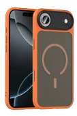 Apple iPhone 17 Air Megane Magsafe Kapak - Turuncu thumbnail 5