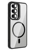 Samsung Galaxy S25 Remim Lensli Magsafe Standlı Kapak - Siyah thumbnail 7