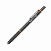 Scrikss Office Twist 0.5 Mm Turuncu Renk Mekanik Uçlu Versatil Kalem Şeffaf Kutu thumbnail 1