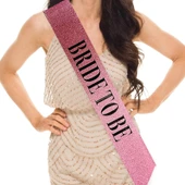 Pembe Bride To Be Kuşak Kemer thumbnail 1