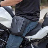 Lederax Motosiklet Bisiklet Scooter Bacak Çantası Bel Çantası LD617 - 5