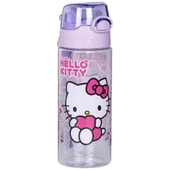Hello Kitty Matara 500 ml Lila Renk 1 Adet Lisanslı Suluk Okul Matarası Öğrenci Suluğu - 1