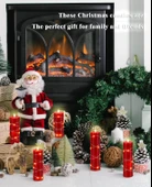 Led Mum 5li Set Yanma Efektli Titrek Işık Özellikli Zamanlayıcılı Gerçek Hisli Mum Işık Aydınlatma Kumandalı - 4