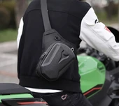 Lederax Motosiklet Bisiklet Scooter Bacak Çantası Bel Çantası LD617 - 4