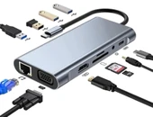 pilelistore ZR44/A Type-C 11 İn 1 Gigabit Hdtv Çevirici - 1