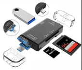 pilelistore ZR826 Atud-05 6 İn 1 Otg Card Reader - 1