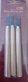 wood carving set 3lü Südor Oyma Seti 3'lü - 1