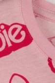 Barbie Desenli %100 Pamuk Kız Çocuk Pijama Takımı thumbnail 4