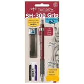 Tombow SH-300 Grip 0,7mm Bordo Versatil Kalem Okul Seti GR31 - 1