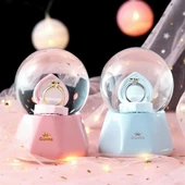 Tek Taş Yüzük Tasarımlı Büyük Boy Kar Küresi thumbnail 1