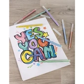 Eberdard Faber Glitter 8'li Pastek Renk Keçeli Kalem thumbnail 2