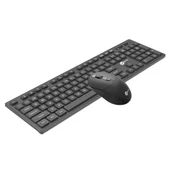 Lenovo Lecoo KW203 Kablosuz Türkçe Q Klavye & Mouse Set Siyah thumbnail 5