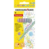Eberdard Faber Glitter 8'li Pastek Renk Keçeli Kalem thumbnail 1