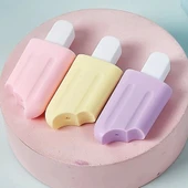 pilelistore 6'lı Mini Dondurma Fosforlu Işaretleme Kalem Seti - 2