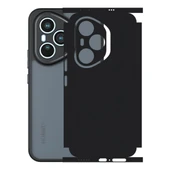 Honor 400 Pro ile Uyumlu 360 Arka Kaplama   Mat Siyah - 1