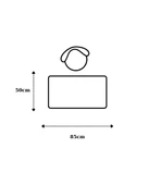 %100 Pamuk | Velune El & Yüz Havlusu | Kırık Beyaz | 50x85 | Otel Serisi thumbnail 3