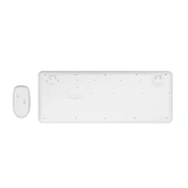 Lenovo Lecoo KW202 Kablosuz Türkçe Q Klavye & Mouse Set Beyaz thumbnail 1